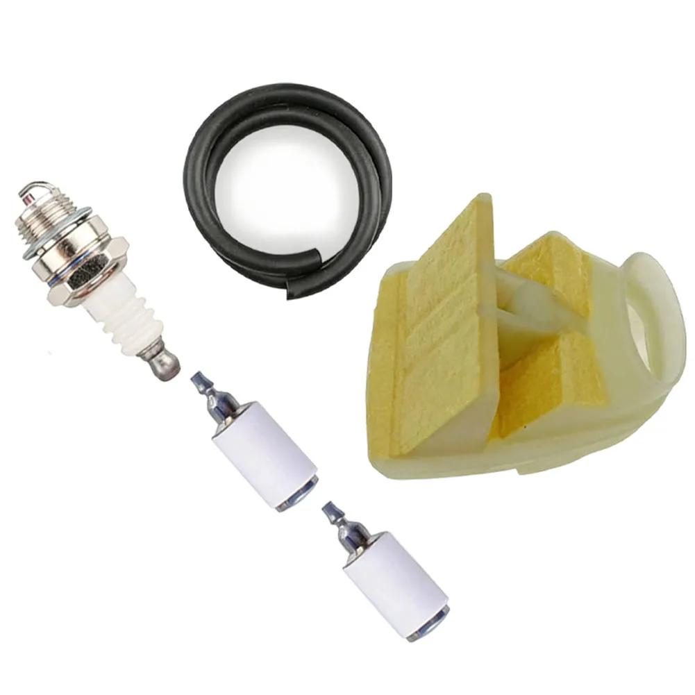 Chainsaw Maintenance Kit Power Tool Part Chainsaw Replacement Air Fuel Filter Kit Compatible Fit Improves Combustion