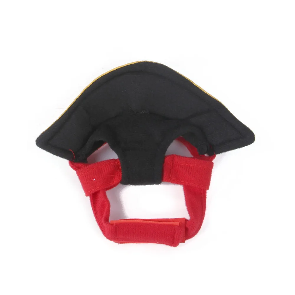 Pet Halloween Costume Pirate Hat Halloween Party Holiday Dress Up For Cat Puppy Small Dog Role-playing Costume Pet Accessories