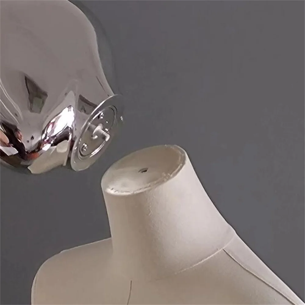 FeMale Head Sewing Mannequins, Electroplate Model, No Body, Dummy Bust, Fake Accessories, Girl Hat, Child Display, 4Style, E099