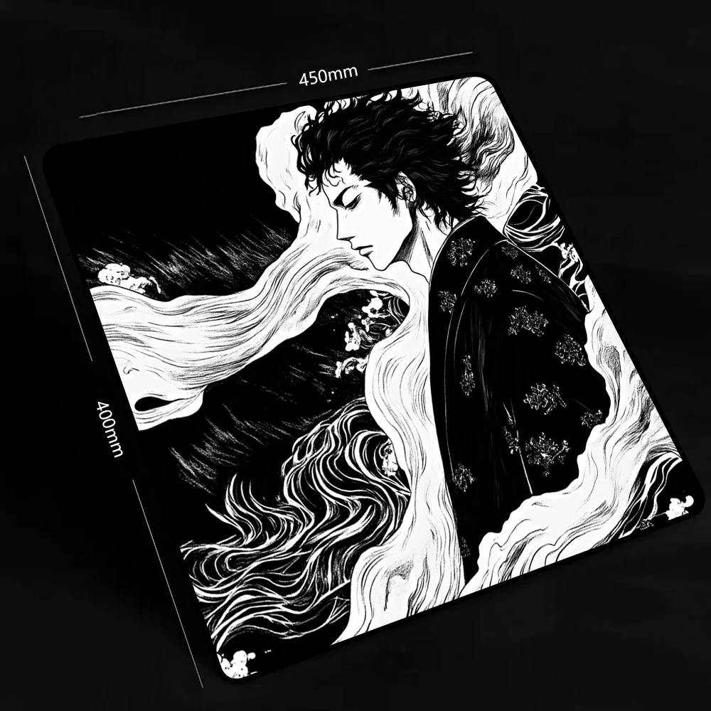 

Anime Mouse Pad FPS Gamer Professional E-Sports Gaming Mousepad 45*40cm Balance Non-Slip Computer Mouse Mat Rubber Keyboard Mat