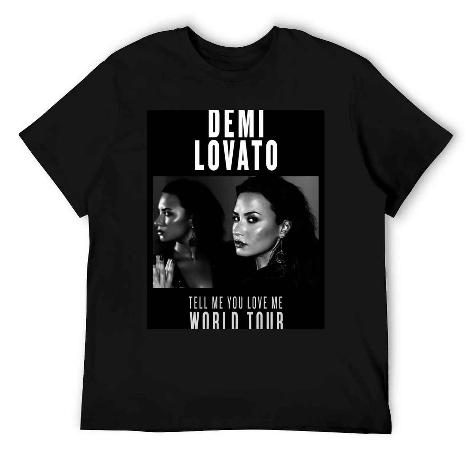 Tell Me You Love Me TOUR - ملصق 4 تي شيرت أنيمي تي شيرت أنيمي تي شيرت كبير الحجم #1