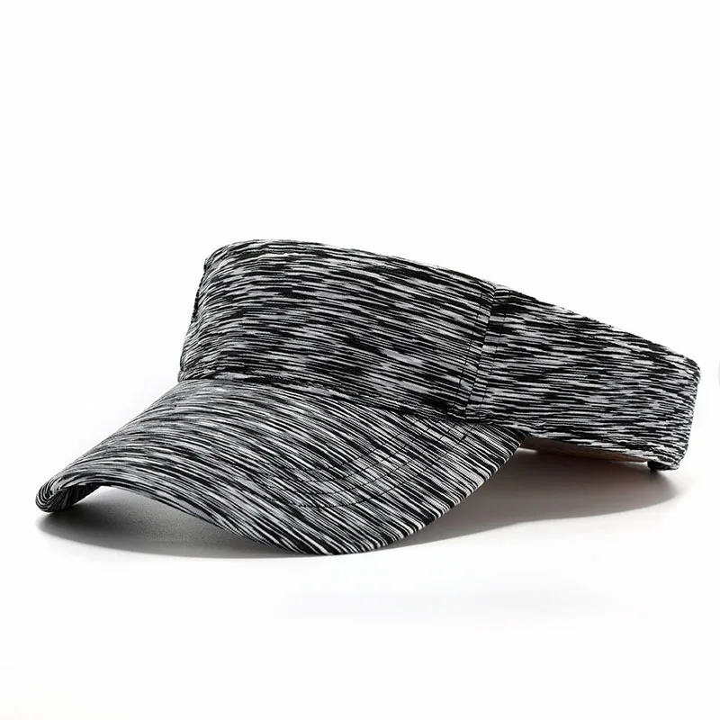 Spring Summer Sun Visor Hats Empty Top Quickly Dry Women Men Visors Outdoor Sun Protection Cap