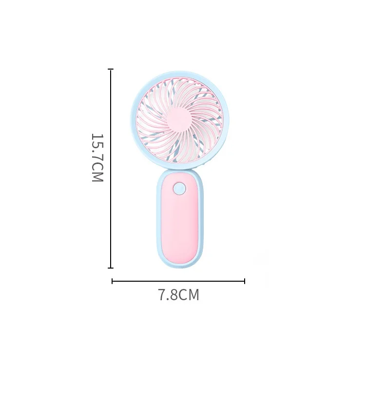 พัดลมแบบมือถือพลังงานลมขนาดเล็ก USB ใหม่สะดวกและเงียบเป็นพิเศษพัดลมพกพาได้นักเรียนสำนักงานน่ารักขนาดเล็กพัดลมระบายความร้อน