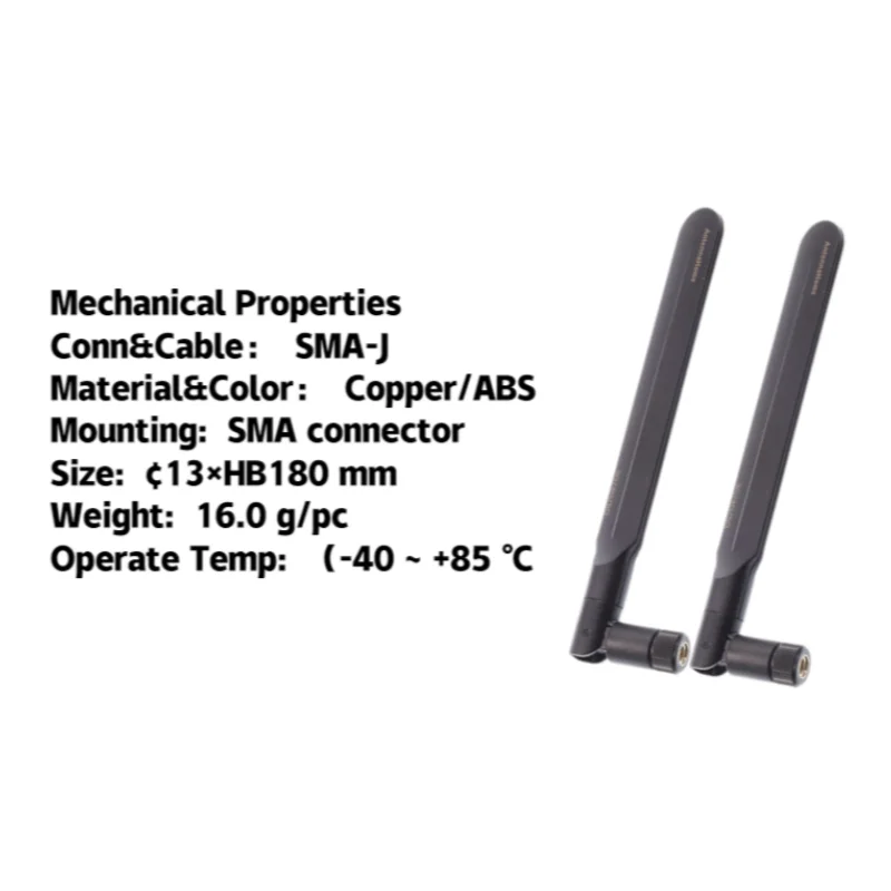 AntennaHome 2pcs 3G/4G/5G Antenna,Telecommunication for GSM/GPRS/WCDMA/LTE/NB-IoT/Cat.1/LoRa,include freq of 824M~2700M AH3G.102