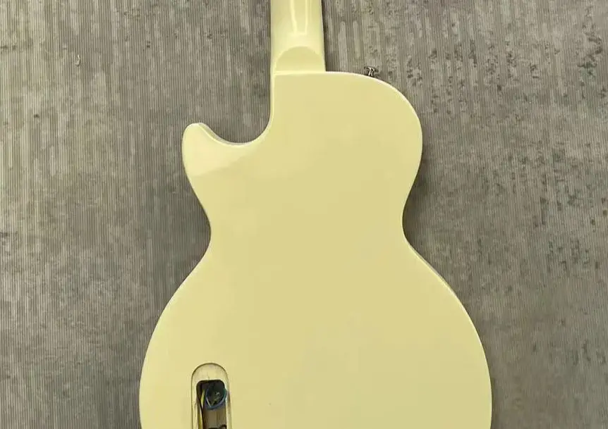 G logo Electric Guitar. Cream yellow 1pickups, Rosewood Fingerboard. in Stock.