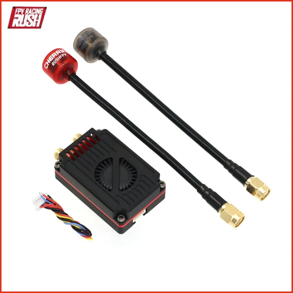 

RushFPV 2.5W FPV VTX 4.9-5.8GHz Dual Band Video Transmitter Long Range Stable Signal for RC Drone