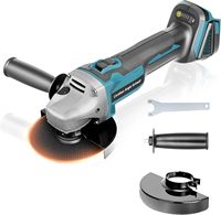 125mm Brushless Angle Grinder 4 Gears Cordless Grinding Machine Cutting Woodworking For Makita 18V-21V Battery Pin  for Cutting