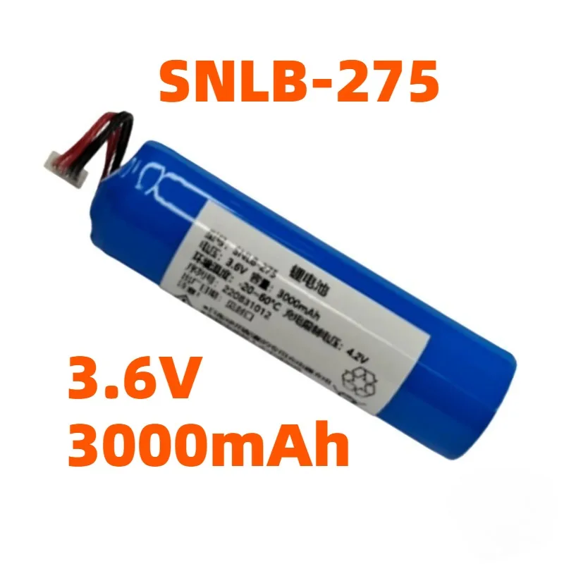 Replacement battery SNLB-275 3.6V 3000mAh 10.8Wh suitable for 4-wire plug battery 1 piece high-quality