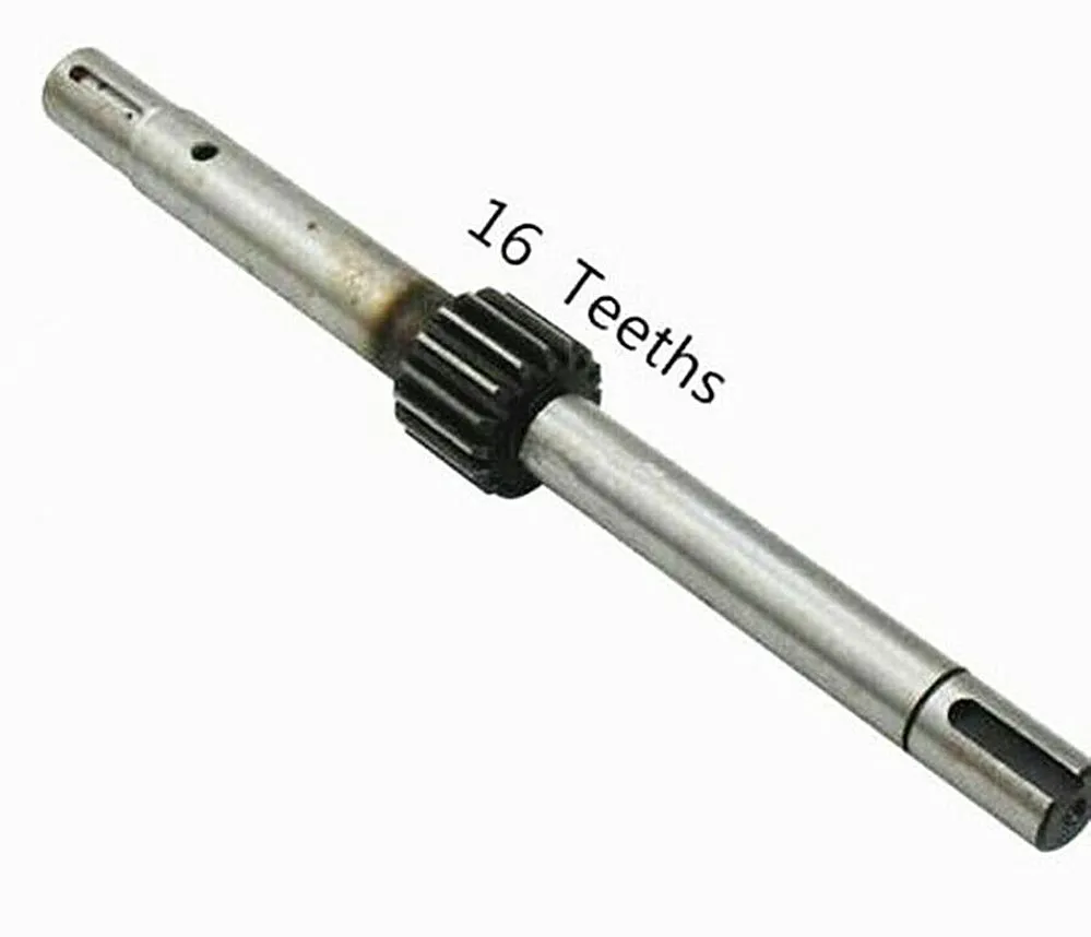 Milling Machine Part Gear Shaft CNC Mill Head Part Feed Input Shaft B166 For Bridgeport Tool