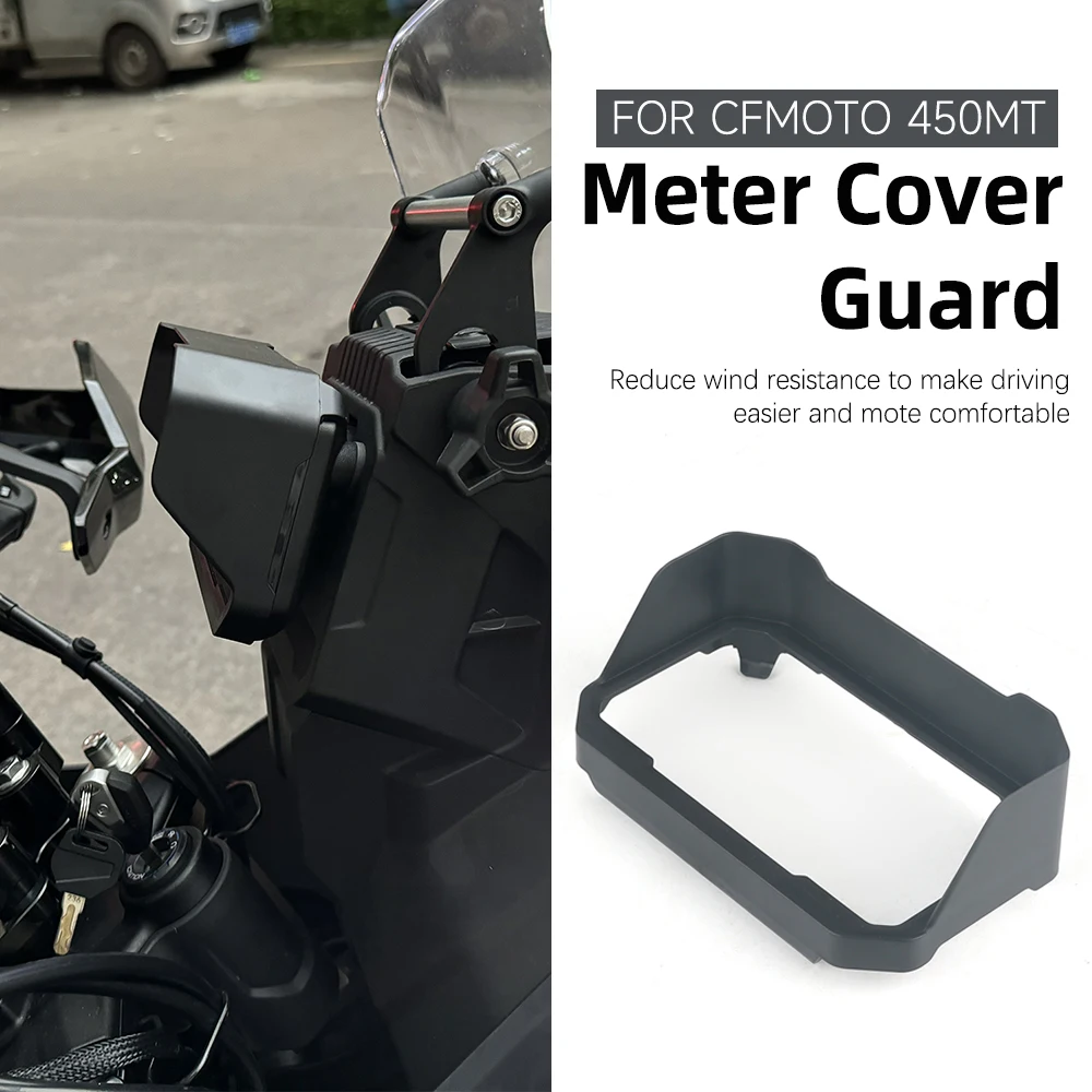 

For CFMOTO 450MT 450mt 450 MT mt ﻿ Motorcycle Accessories Instrument Hat Sun Visor Meter Cover Guard Protector