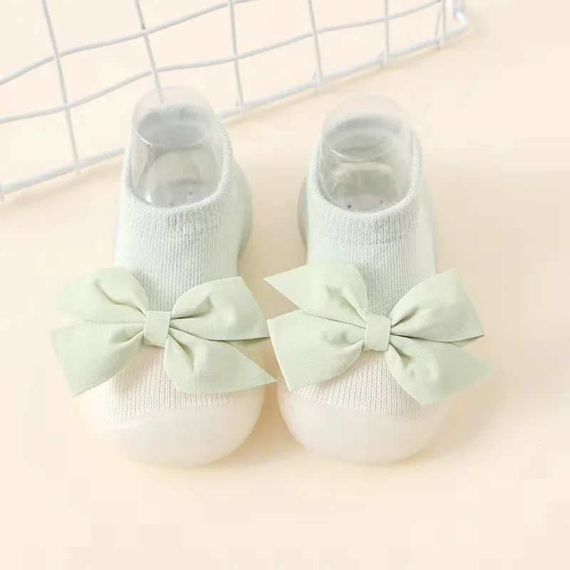 Summer New Combed Cotton Anti slip and Breathable Children\'s Soft Sole Shoes Baby Walking Shoes Mesh Faced Baby Floor Socks