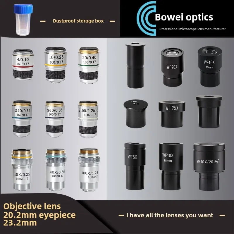 

Enhance Your Microscope Kit with Top-Notch Teaching Lenses, Eyepieces, and Objectives