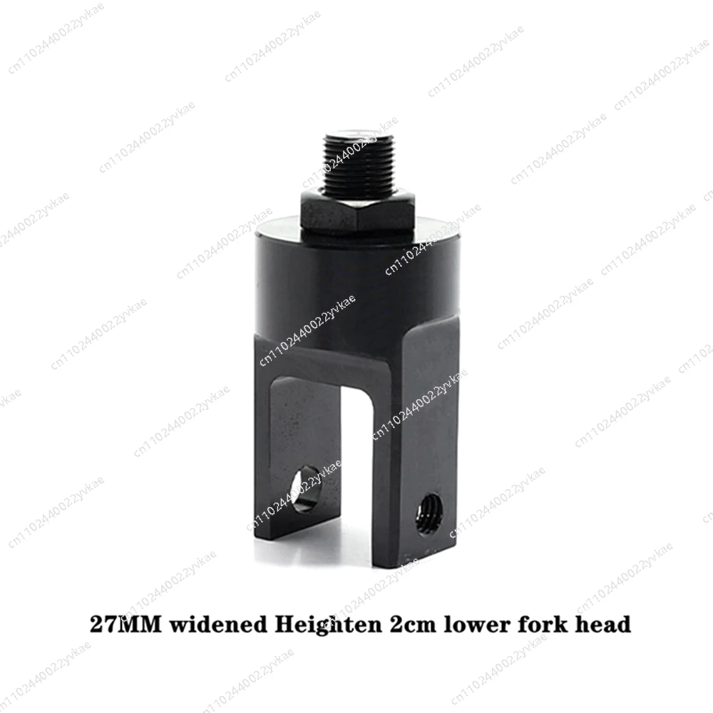 Motorcycle Scooter Modify Rear Shock 27/30/35MM Lower Fork U Fork end Convert O Round end Extended Heightening Adapter converter