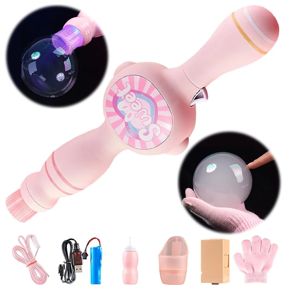 Elastische Bubble Fog Bubble Machines met elastisch rookeffect Magische interactieve mistbellenmachines voor feestjes