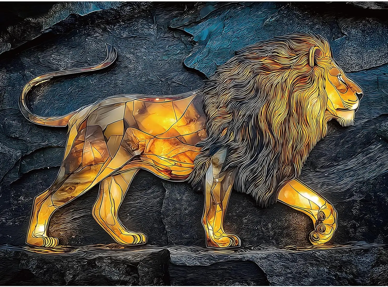 

Amber King Various-sized Wooden Jigsaw Puzzles , No Dust, Home Decor Birthday Party Gift Toy for Men Women Elders Seniors