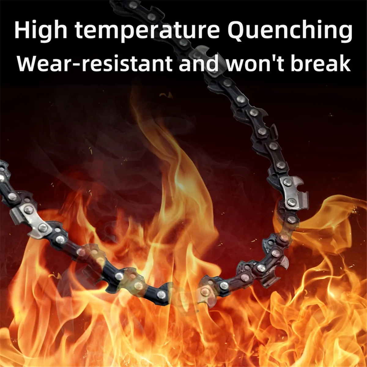 Комплект из 4 приводных звеньев цепи для цепной пилы 14 дюймов, 52 дюйма, манометр 0,05 дюйма, шаг 3/8 дюйма LP, 14-дюймовые Сменные цепи для цепной пилы низкие