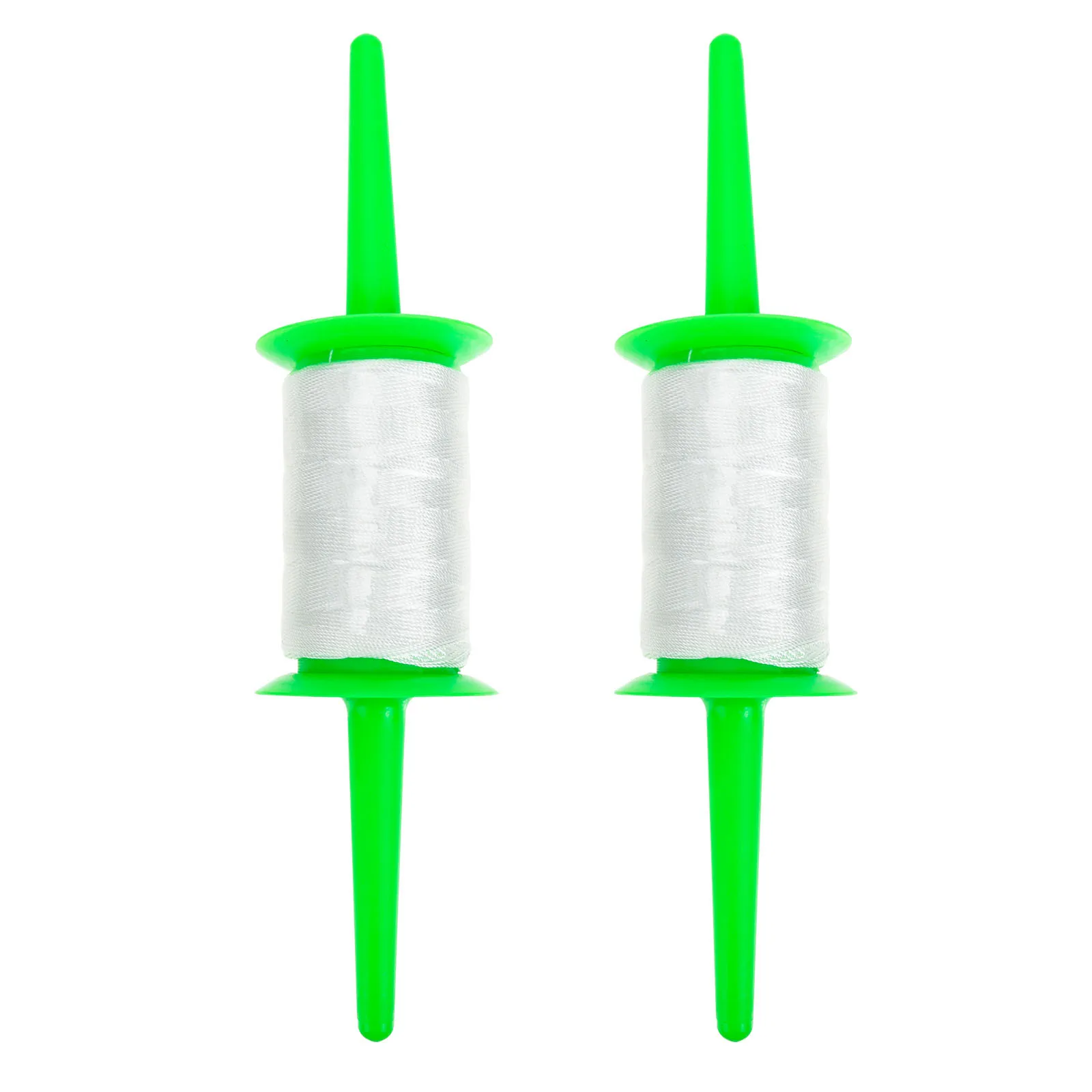 

2Pcs Kite Spool High Grade Material Lightweight Creative Design Outdoor Fun Kite String Outdoor Flying Kites Spool