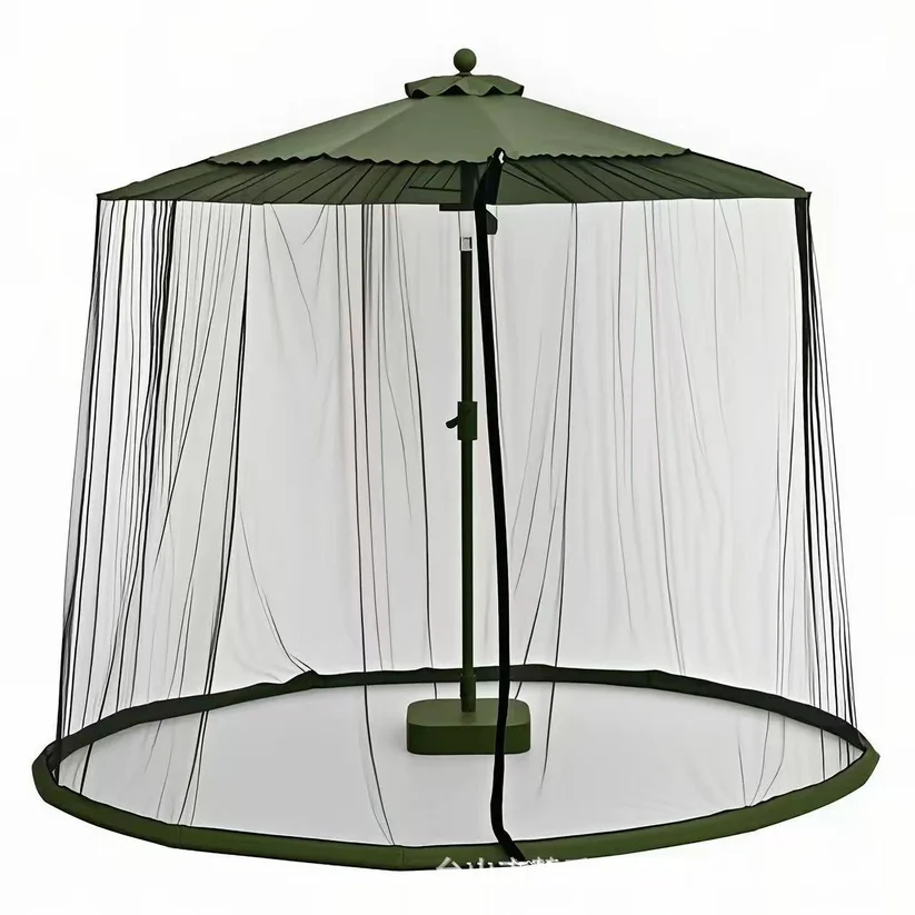 Roman Umbrella Fence Mosquito Net Water Pipe Mosquito Net Outdoor Sunshade Umbrella Anti Mosquito Net