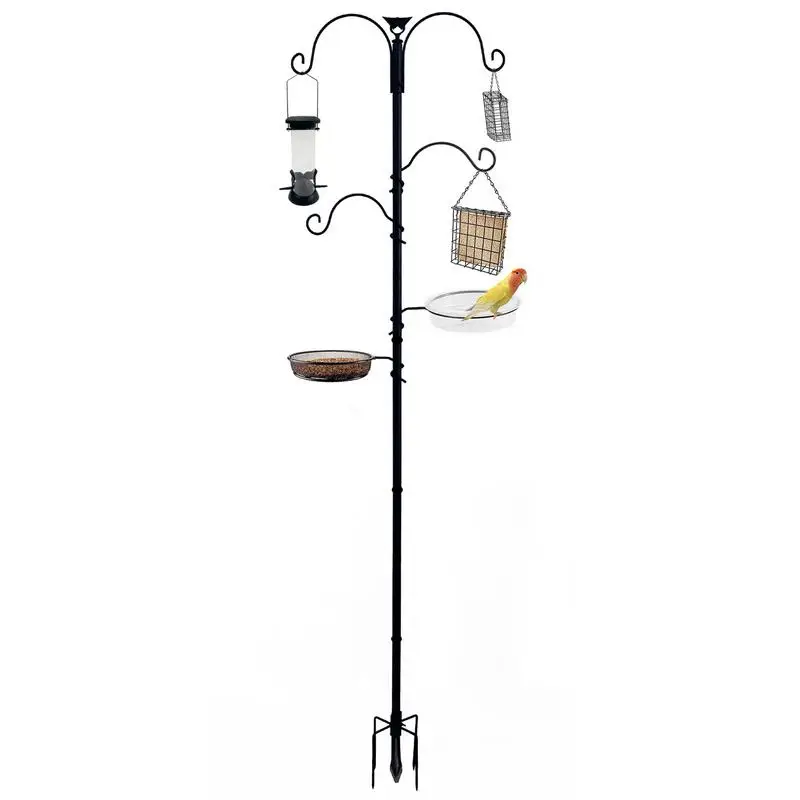 

Bird Feeder Bird Feeding Station For Outdoors Heavy Duty Iron Art Weatherproof Animals Dining Solution For Sparrows Canary
