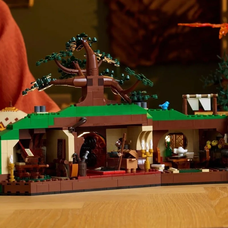 Anneaux de seigneur créatifs, blocs de construction Shire Smeagol et Deagol avec figurines, briques à assembler, jouet cadeau pour adulte