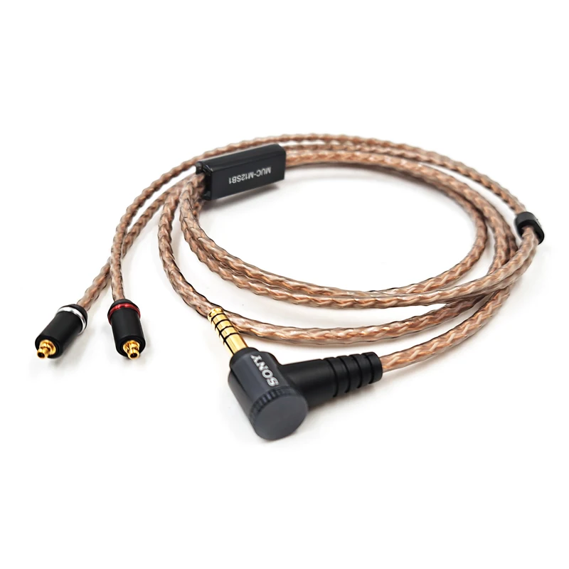 MUC-M12SB1 Oryginalny kabel audio do słuchawek 8-rdzeniowy 4,4 mm zbalansowany XBA-N3BP N1AP 300AP Z5 A2 A3 H3 H2 SE846 SE535 MMCX Kabel