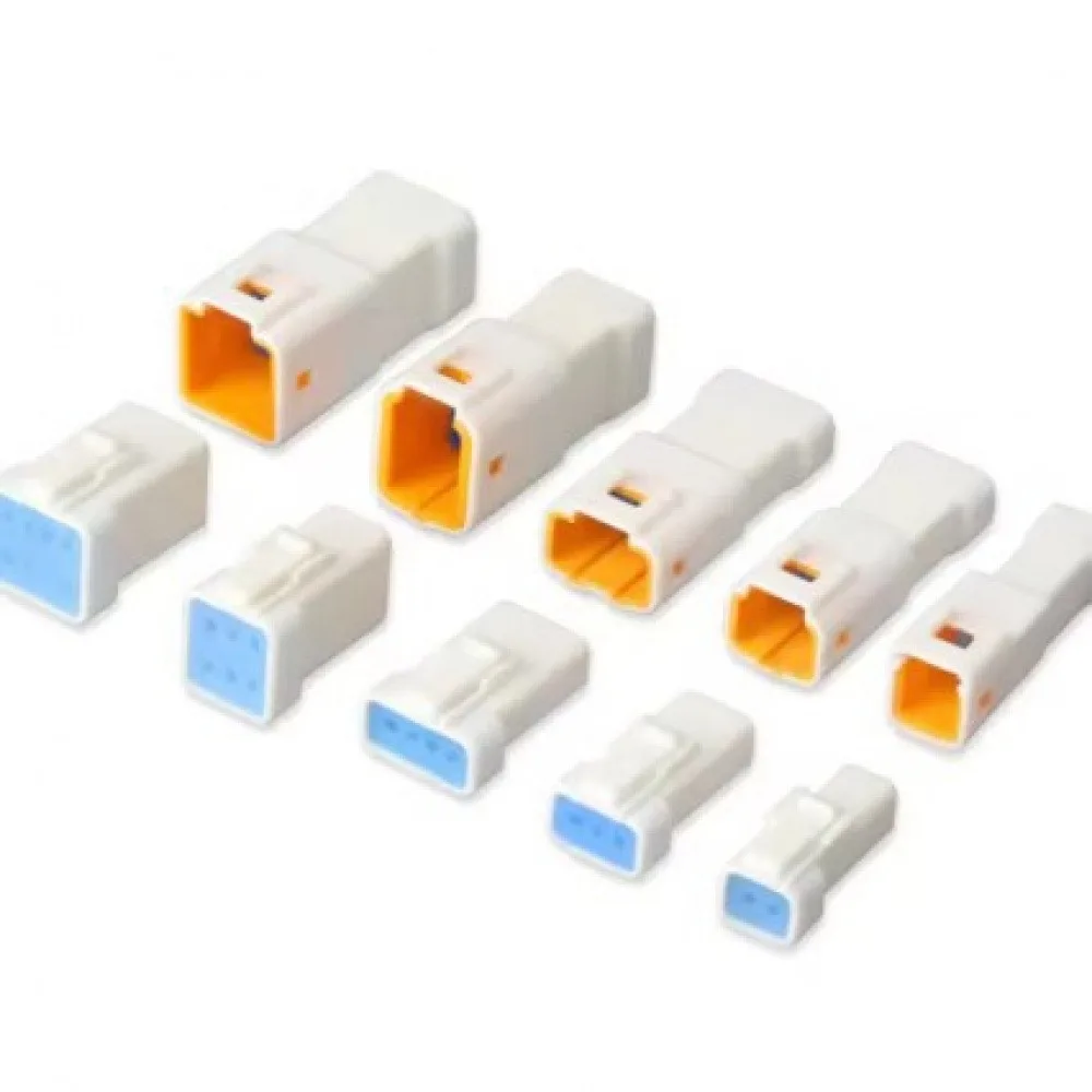 188PCS/19 Sets Automotive Connectors 2/3/4/6/8 Pin Waterproof Connectors Male Female JST Terminal 02T 03R 04R 06R Connector