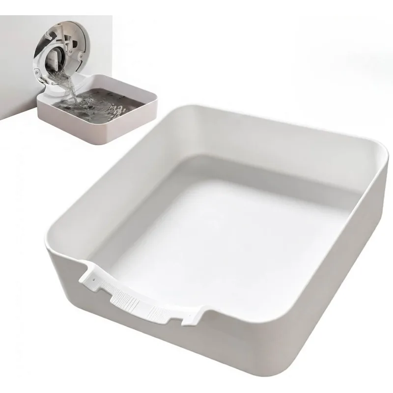 Anti‑Spill Floor Protector Tray Front Load Washer Water Catcher Tray Washing Machine Drain Pan Laundry Maintenance Tool for Home