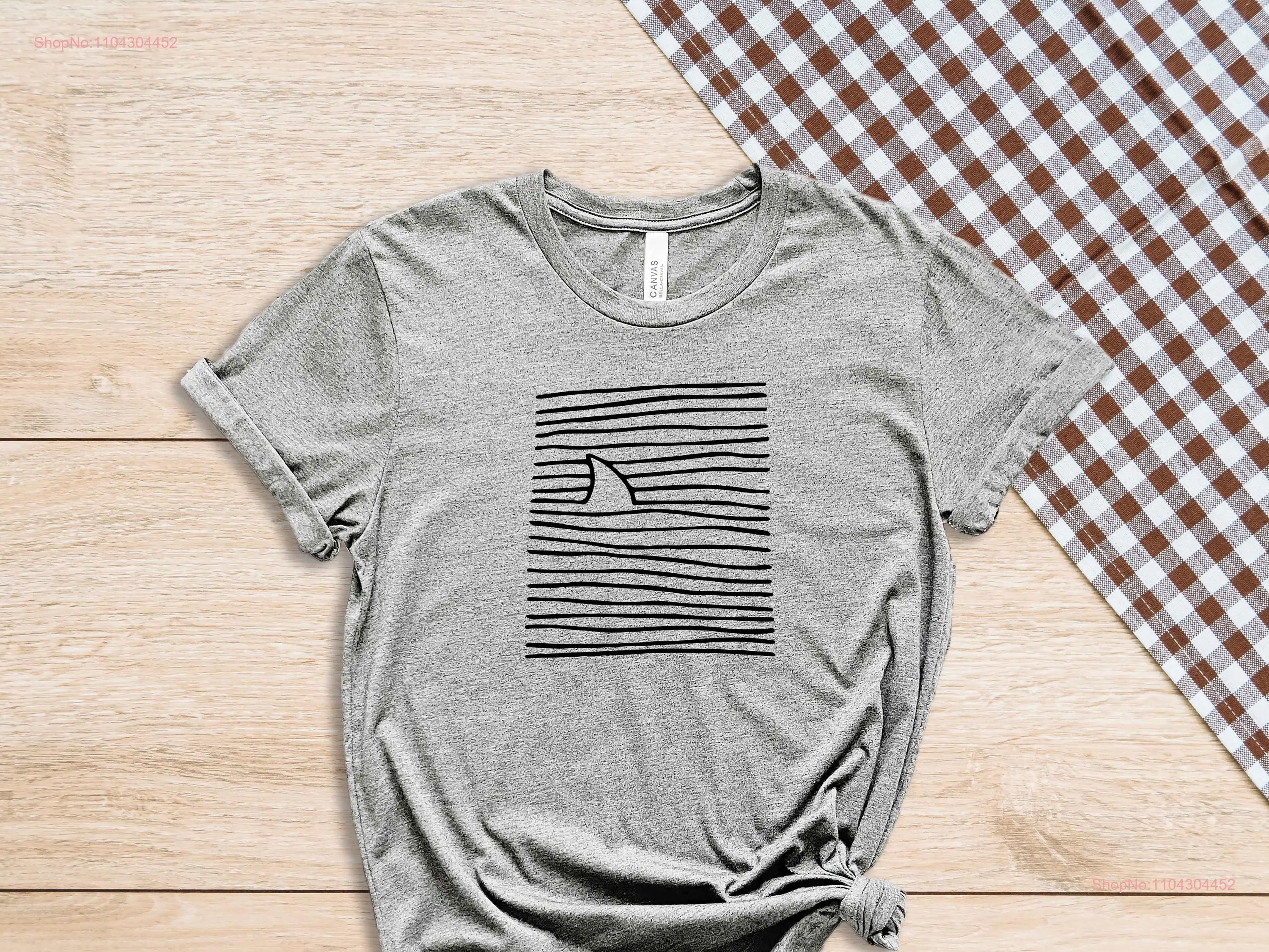 T-shirt à manches longues ou courtes avec aileron de requin, amusant, cool, vacances de week-end, natation