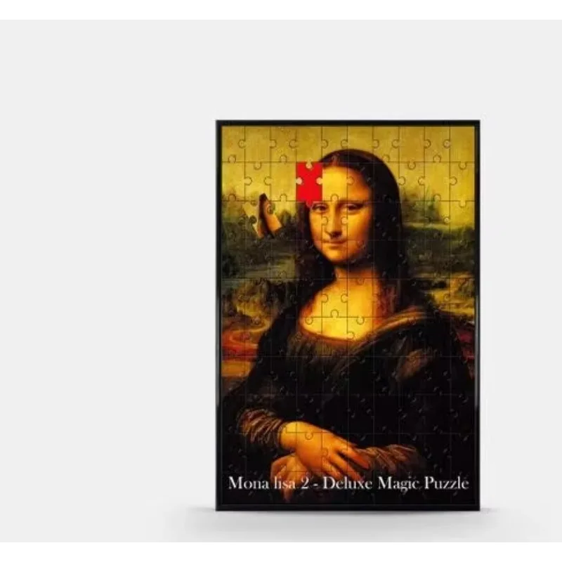

Mona Lisa 2 Magic Puzzle Props Magic Tricks Stage Magica Mentalism Close Up Magia Toys Comedy Illusions Magie Trick Profesional