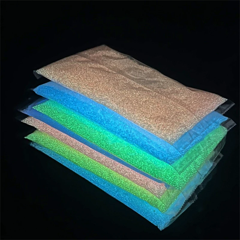 10g  2/3mm Luminous Beads Glow In The Dark Glass Seed Beads For Needle Work DIY Necklace Bracelet Jewelry Making Accessories