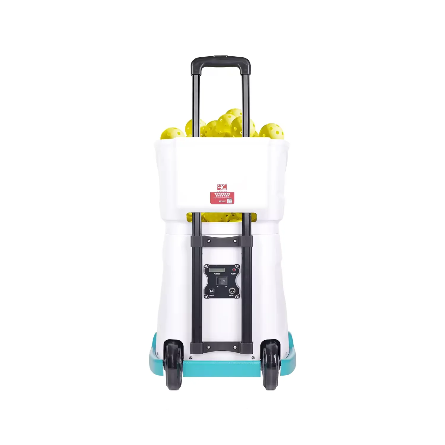 Máquina de tiro de Pickleball inteligente para interiores y exteriores, máquina de entrenamiento de Pickleball