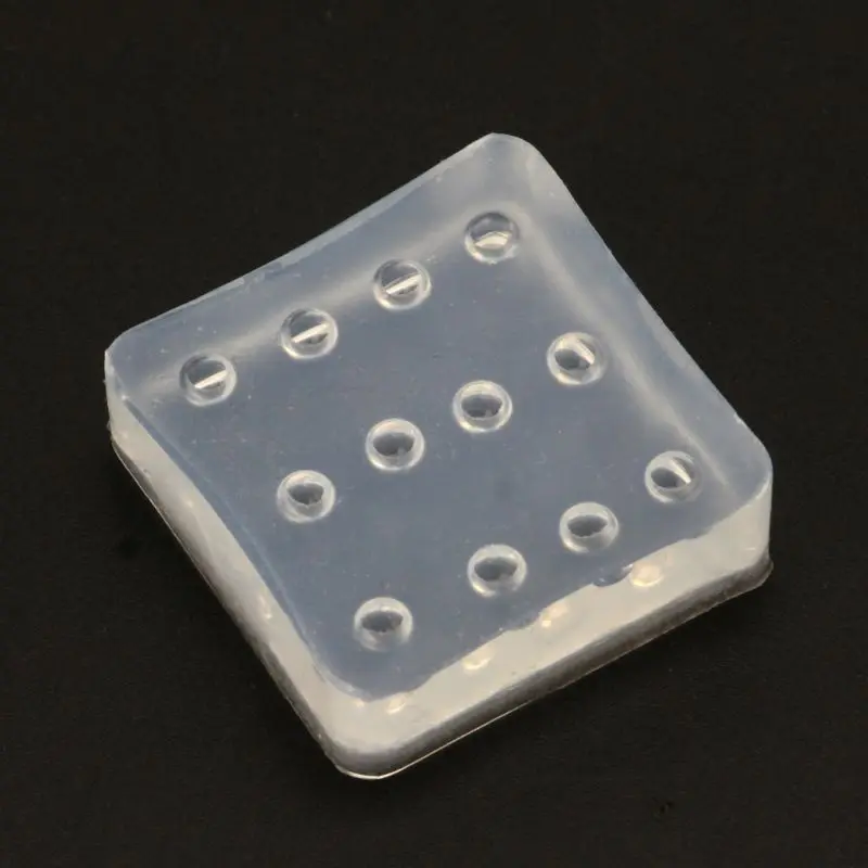 Ball Silicone Bead Molds Round Resin Epoxy Mold for Jewelry Cabochon Gemstone DIY Crafting Projects 4mm Opal Beads