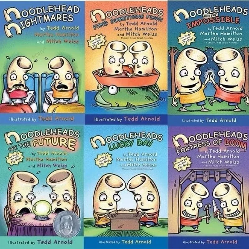 

Original English Hilarious Manga: Foolish Noodle Boy Noodleheads Series 6 Volume Storybook