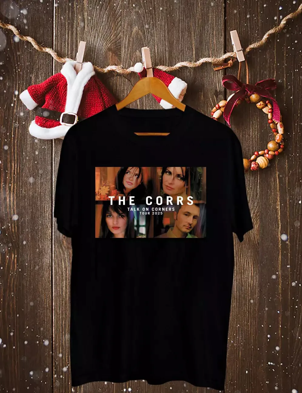 

Хлопковая рубашка The Corrs Tour 2025, размер S-5XL, подарок для взрослых для фанатов