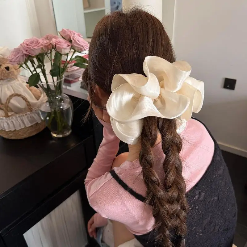 Big Bows Hair Claw Clip Women Girl Hair Claw Chic Barrettes Claw Crab Hairpins Ponytail Clip Hair Accessories Women Headwear 1P