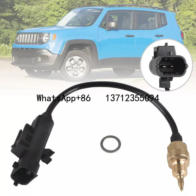 

Brand New Engine Coolant Temperature Sensor 68119586AA 68088241AA 55217822 For JEEP Compass Renegade Cherokee 2014-2019