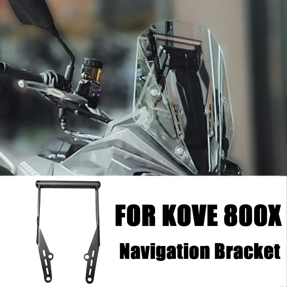 New Fit KOVE 800X 800 X 2023 2024 Motorcycle Accessories GPS Navigation Bracket Mobile Phone Holder Stand 22mm For KOVE 800X