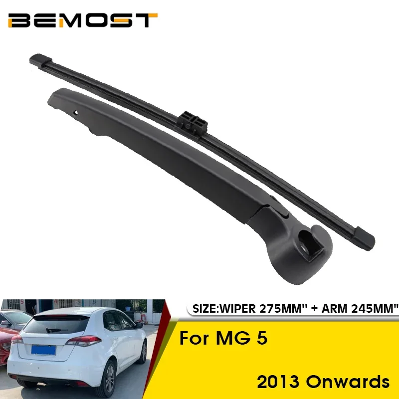 Car Wiper Blade For MG 5 2013 Onwards Rear Back Windshield Windscreen Rear Wiper 275mm+Arm 245mm Car Accessories