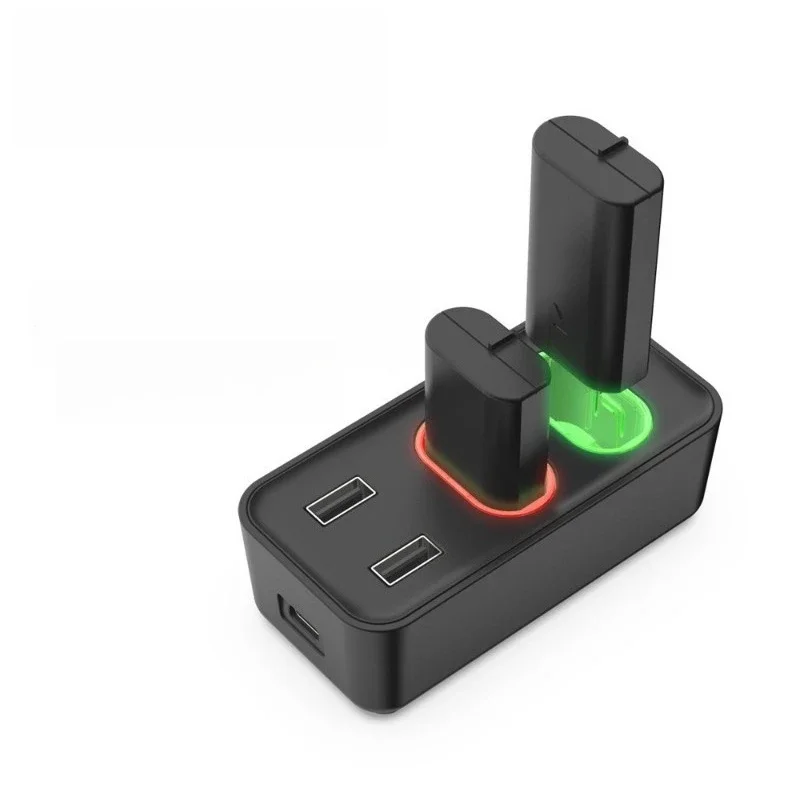 TYX-0665 2x800mAh Controller แบตเตอรี่แบตเตอรี่ Charger Station Gamepad แบตเตอรี่สําหรับ Xbox Series/One Controller