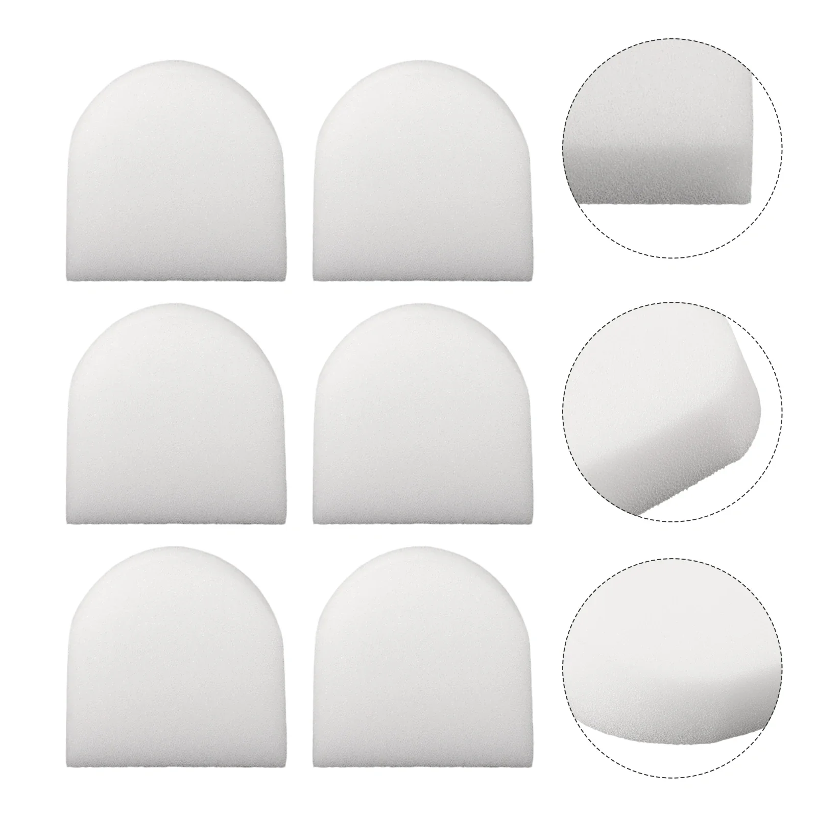 Parts Foam Filters WD100 WD200C WD201C 6Pcs Easy To Install Sponge WD101 WD201 Foam Filters Exquisite High Quality