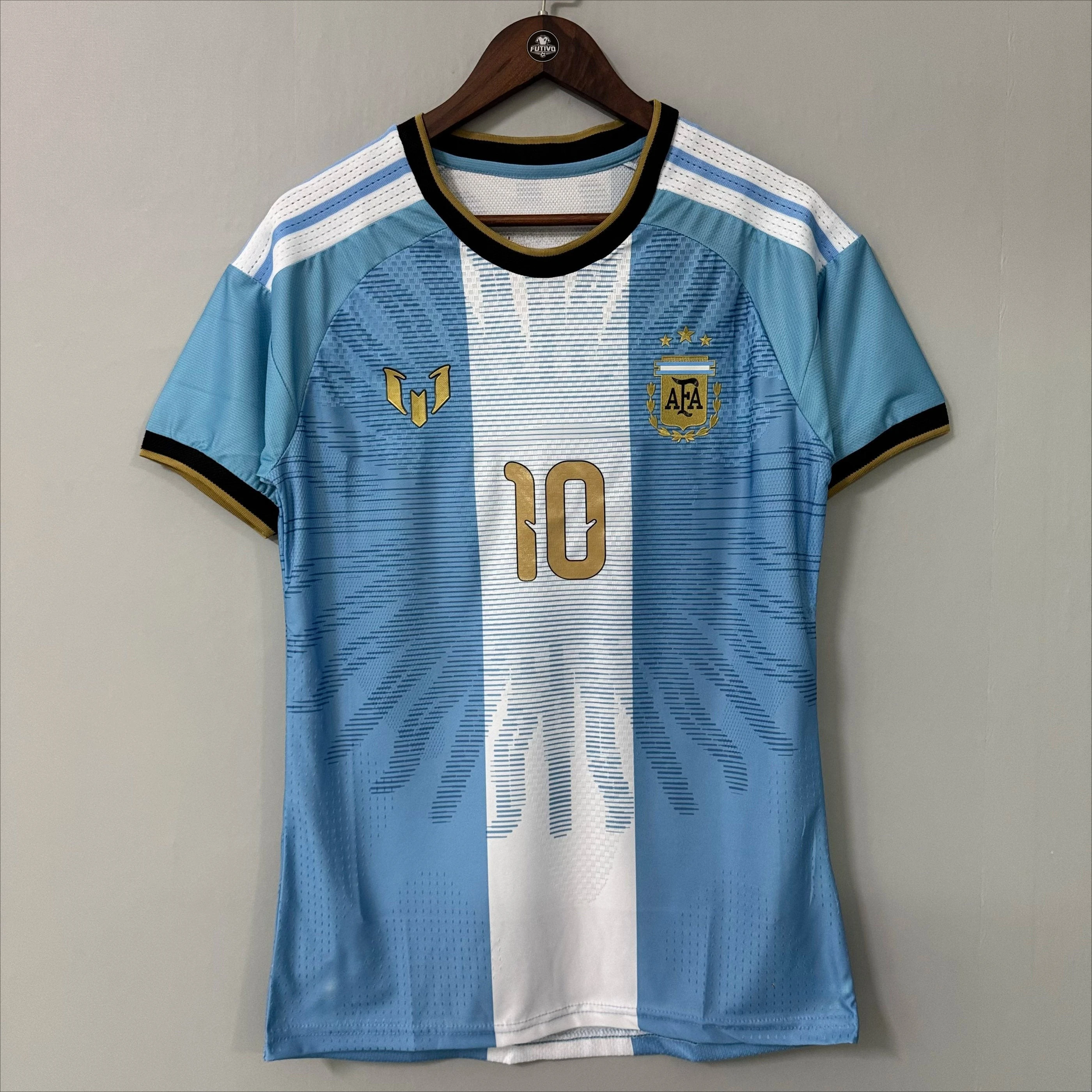 Messi Farewell Match Argentina Special Edition Football Jersey, 2026 Unisex Mesh Breathable Quick Drying Commemorative Jersey