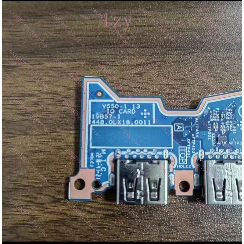 95%NEW Original 19B57-1 FOR Lenovo ThinkBook 13S G2 ITL V550-1 13 rebounding USB small board switch board
