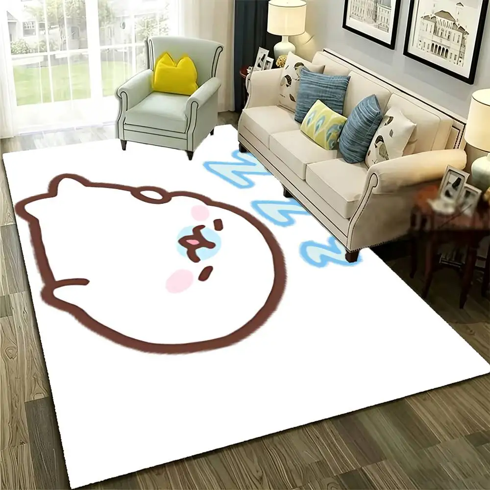 CUTE M-Mamegoma Floor Mat Rugs Soft Bedroom Floor Anti-skid Household Carpets