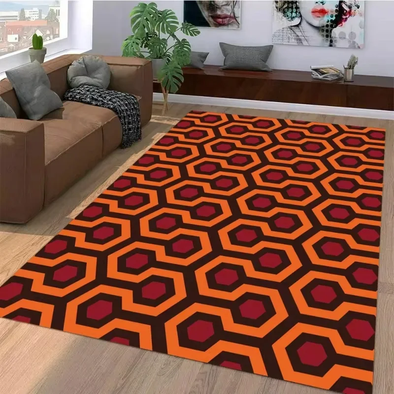 The Shining Overlook Hotel Carpet Area Rug Halloween Room 237 Overlook Hotel Rug Horror movie living room decoration rug