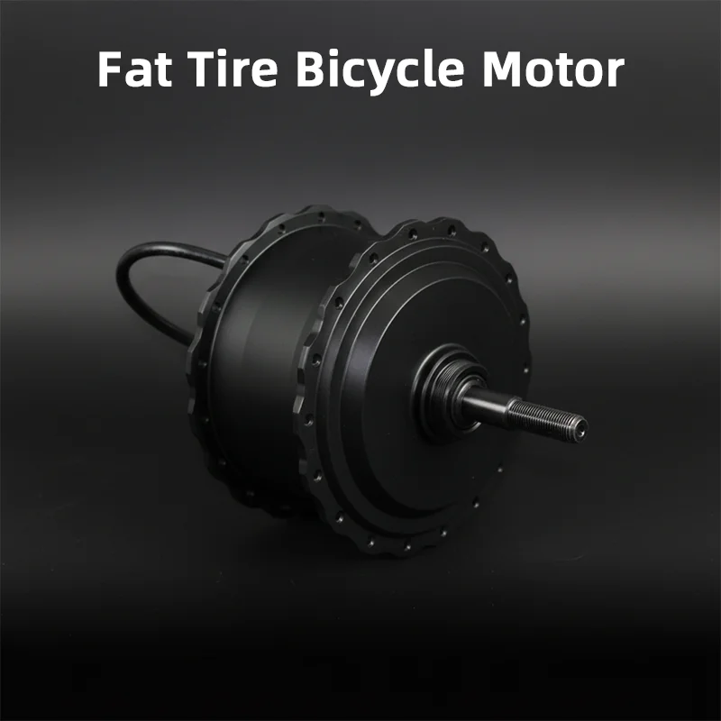 

2026 New Ebike Rear Wheel Hub Motor 48V 500W 750W 1000W Brushless Waterproof IP54 For Tire Beach & Snow Bikes