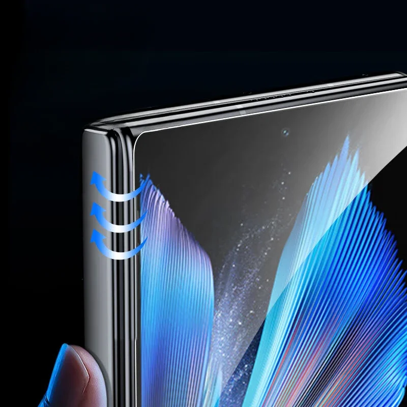 3D Curved Tempered Glass For Vivo X Fold 3 Pro Screen Protector For Vivo X Fold3 FoldX3Pro Protective Film Glass Full Cover