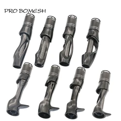 Pro Bomesh 1pcs Aluminium Trim Hood Spinning Reel Seat Casting Reel Seat Set DIY Fishing Rod Building Component Repair Accessory