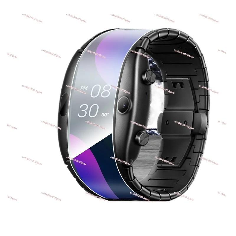 GPS Positioning Men Women Watch  SmartWatch Flexible Display 4G Internet Phone Heart Rate Detection second-hand