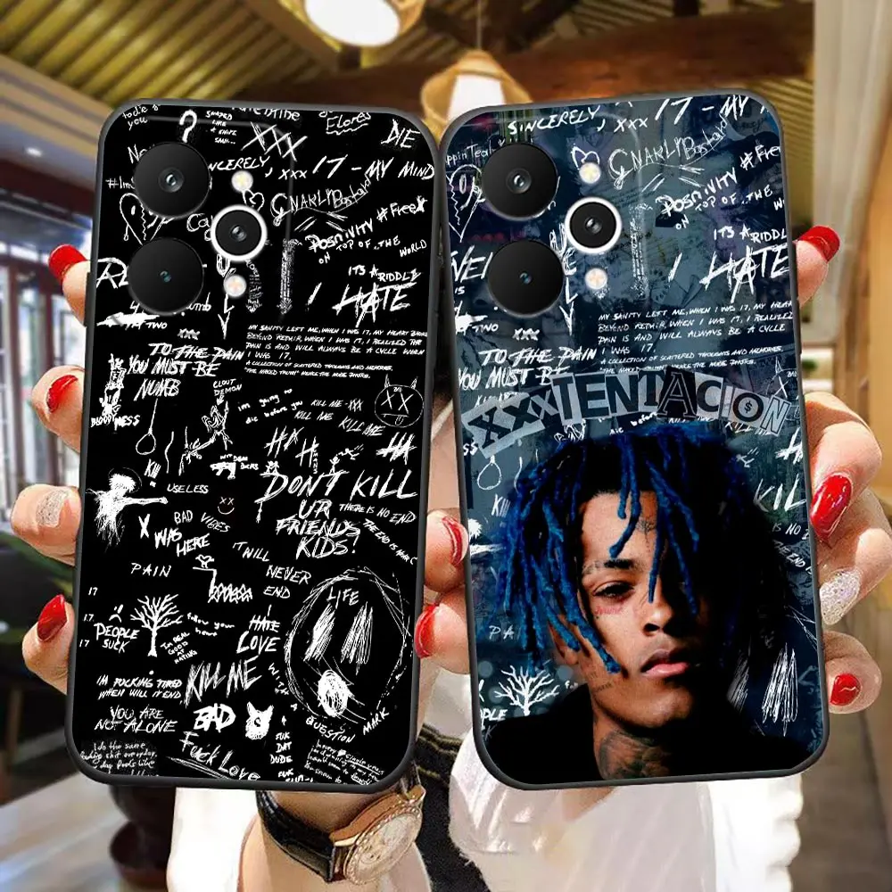 Phone Case For OPPO Realme 16 15 15T 14 13 12 11 10 9 9I 8 8I 7 7I NOTE 80 PRO PLUS Case Shell Cover Rap Singer X-XXXTentacions