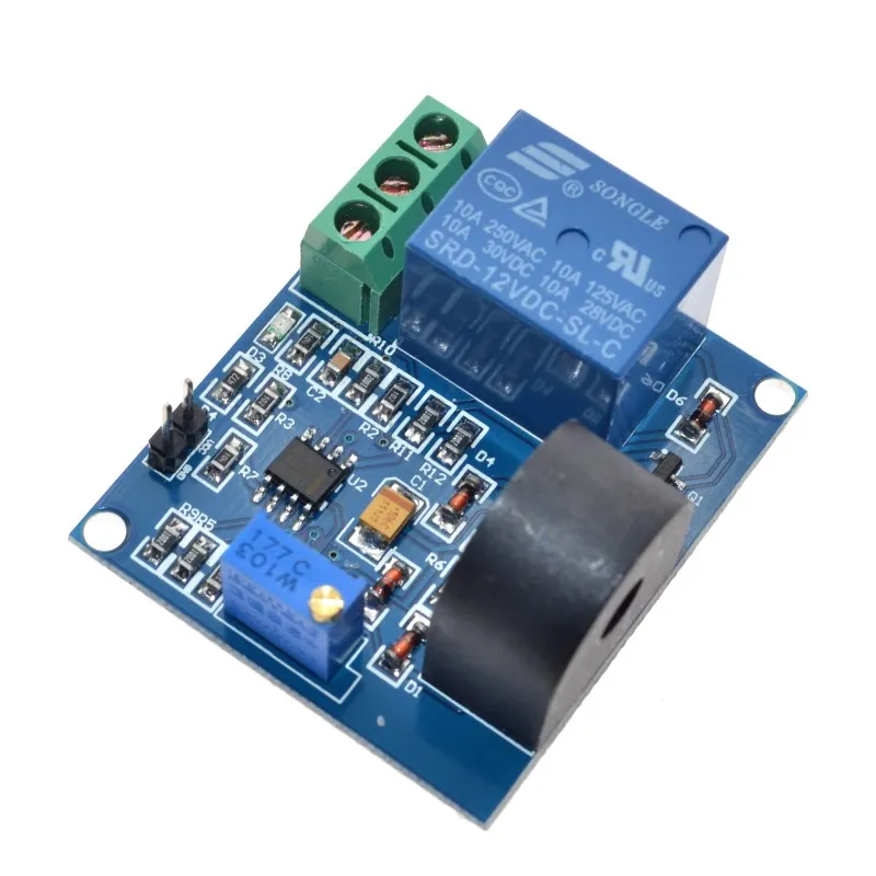 AEAK 5A Current detection sensor AC overcurrent / short-circuit protection detection module